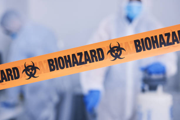 Professional Blood Cleanup technician working in Walton, KY